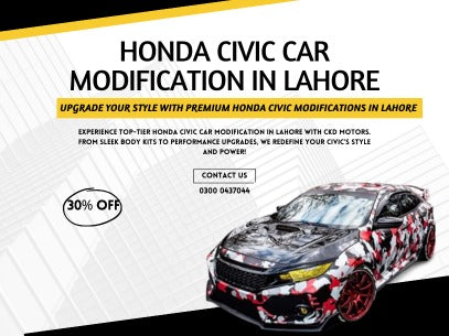 Honda Civic Car Modification in Lahore
