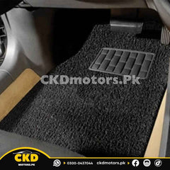 Car Universal Grass Floor Mats | Black