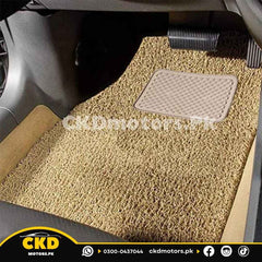 Car Universal Grass Floor Mat | Beige