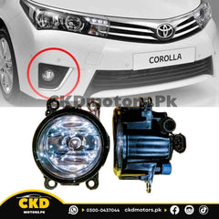 Toyota Corolla 2015-17 Fog Light Lamps Pair