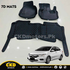 Honda City 2021-24 7D Floor Mats