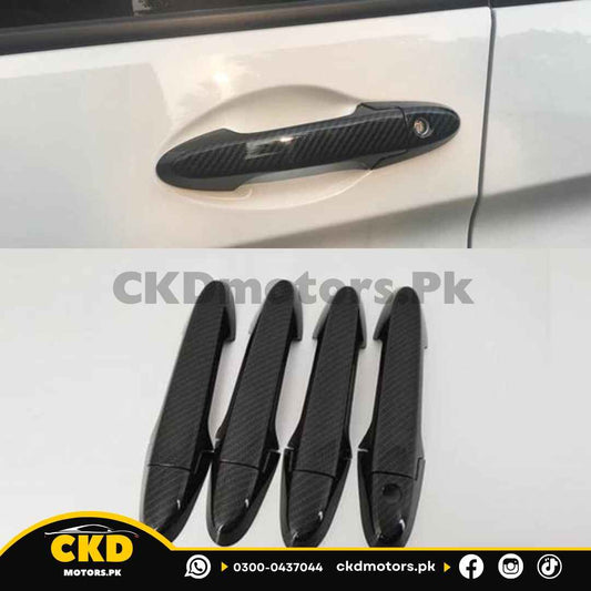 Honda City 2021-24 Carbon Fiber Door Handles