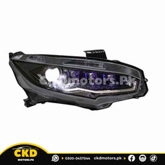 Honda Civic X Transformer Style Head Lights | 2016-21