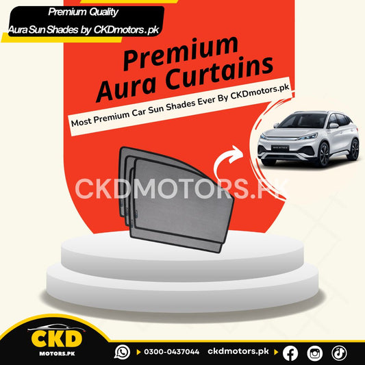 AURA Car Sun Shades for BYD Atto 3  | Premium UV Protection & Custom Fit