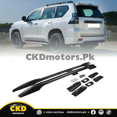 Toyota Prado FJ 150 Roof Rails BLACK | 2009-21