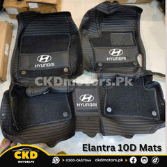 Hyundai Elantra 10D Floor Mats | 2021-24