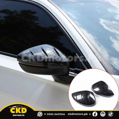 Honda Civic 2022-24 Mugen Style Carbon Fiber Door Mirror Covers