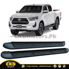 Toyota Hilux Revo/Rocco 2017-24 OEM Side Steps