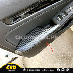 Honda Civic 2022-24 Doors Armrest Carbon Fiber