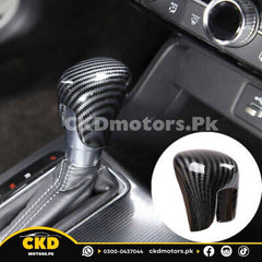 Honda Civic X Gear Knob Carbon Fiber Trim | 2016-21