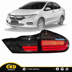 Honda City Smoke Back Lights V2 | 2021-24