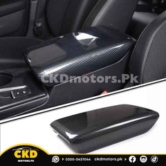 Honda Civic 11 Gen Arm Rest Carbon Fiber Trim | 2022-24