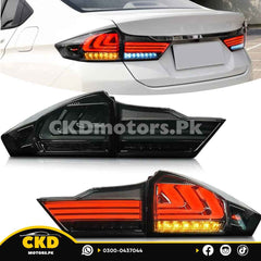 Honda City Lava Back Lights Smoke | 2021-24