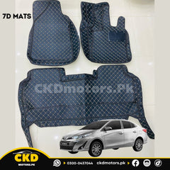 Toyota Yaris 2020-2024 7D Floor Mats