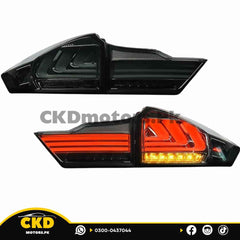 Honda City Lava Back Lights Smoke | 2021-24