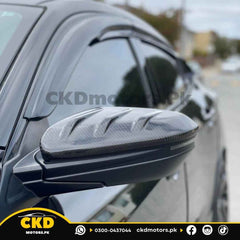 Honda Civic X Carbon Fiber Mugen Style Side Mirror Covers