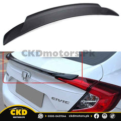 Honda Civic X 2016-2021 Trunk Wing Spoiler