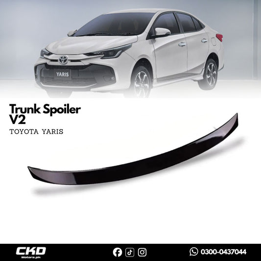 Toyota Yaris 2020-2024 Trunk Spoiler Version 2