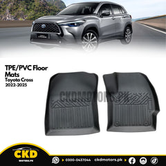 PVC Floor Mats for Toyota Cross 2020-2024