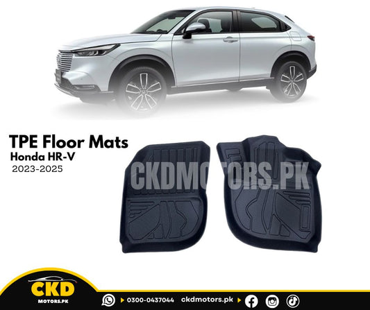 TPE Floor Mats For Honda HRV 2023–2025
