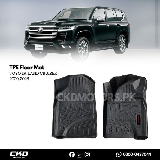 TPE Floor Mats For Toyota Land Cruiser 2009-2025