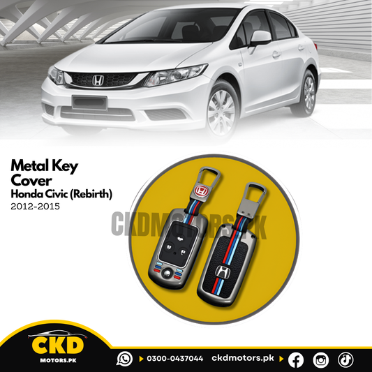 Metal Key Cover For Honda Civic Rebirth 2012-2015