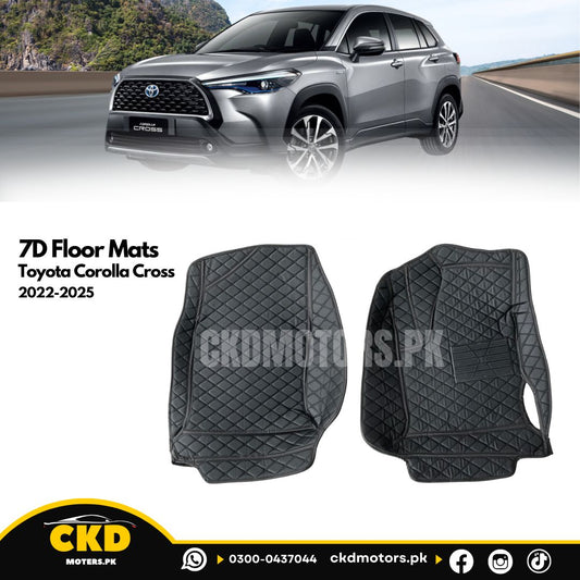 Premium 7D Floor Mats for Toyota Cross
