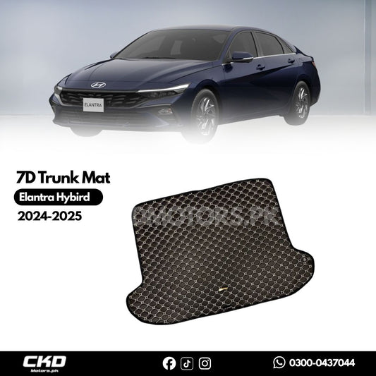 7D Trunk Mat For Hyundai Elantra 2024-2025