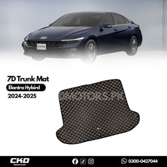 7D Trunk Mat For Hyundai Elantra 2024-2025