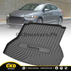 Hyundai Elantra Trunk Mat Premium Quality | 2021-22