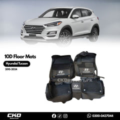 Hyundai Tucson 10D Floor Mats | 2020-24