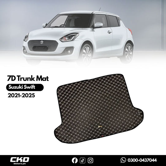 7D Trunk Mat For Suzuki Swift 2021-2025
