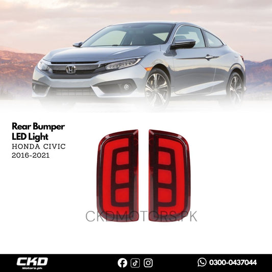 Honda Civic X Rear Bumper LED Light