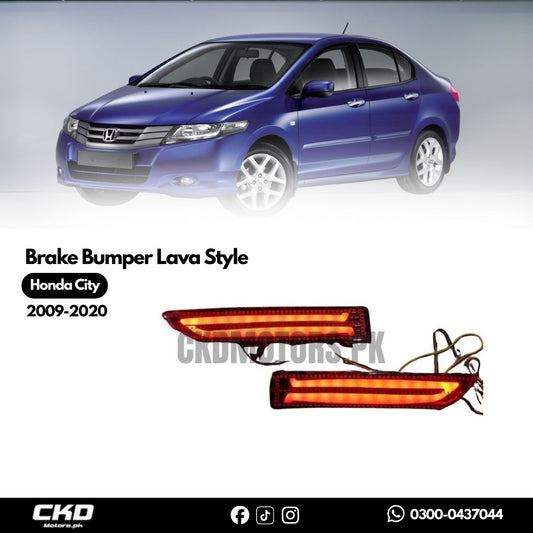 Honda City Brake Bumper Lava Style - Model 2009-2020