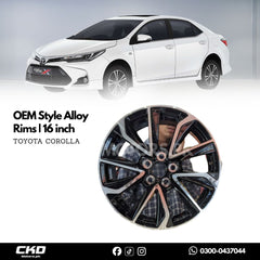 Toyota Corolla 2023-24 OEM Style Alloy Rims | 16 inch