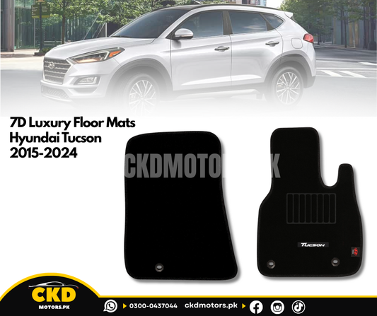 7D Luxury Car Floor Mat For Hyundai Tucson 2020-2024