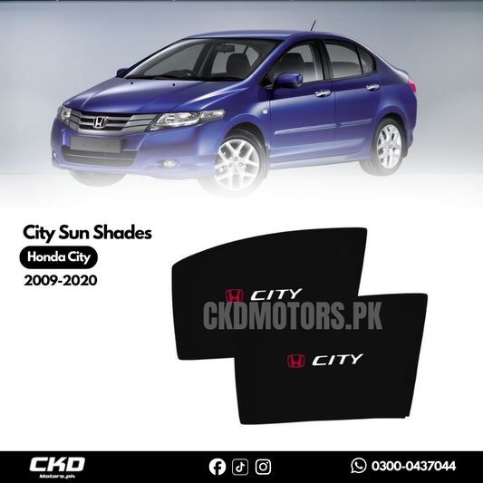 Sun Shade With Logo For Honda City 2009-2020
