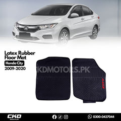 Latex Rubber Floor Mat For Honda City 2009-2020