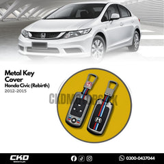 Metal Key Cover For Honda Civic Rebirth 2012-2015