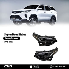 Toyota Fortuner Sigma Head Lights | 2022-24