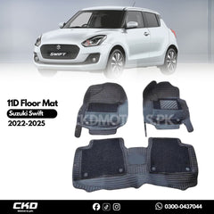11D Floor Mat for Suzuki Swift 2022-2025