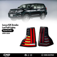 Lexus GX Smoke Led Tail Lights For Toyota Prado 2009-2020
