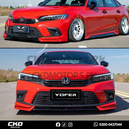Honda Civic Xi 2022-24 11 Gen Yofer Body Kit
