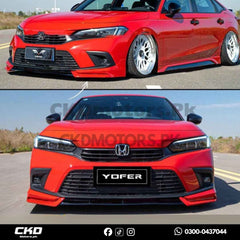 Honda Civic Xi 2022-24 11 Gen Yofer Body Kit