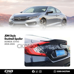 Honda Civic X JDM style Ducktail Spoiler | 2016-2021