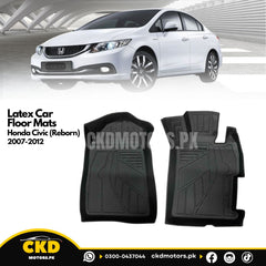 TPE Floor Mats For Honda Civic Reborn 2007-2012