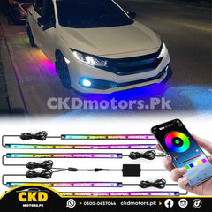 Car Underglow Light Running & App Controlled