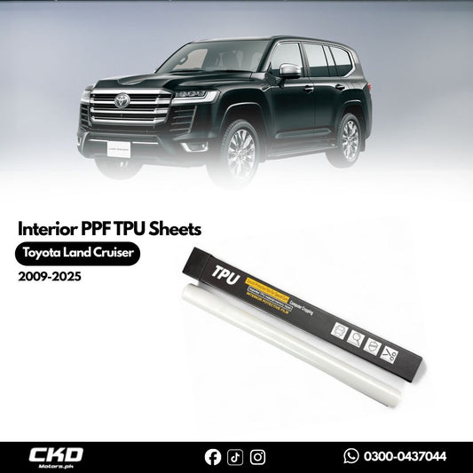 Interior PPF TPU Sheets For Toyota Land Cruiser 2009-2025