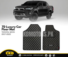 7D Luxury Car Floor Mat For Toyota Hilux Revo 2017-2025