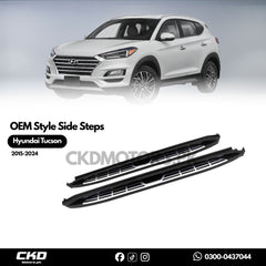 Hyundai Tucson 2020-24 OEM Style Side Steps